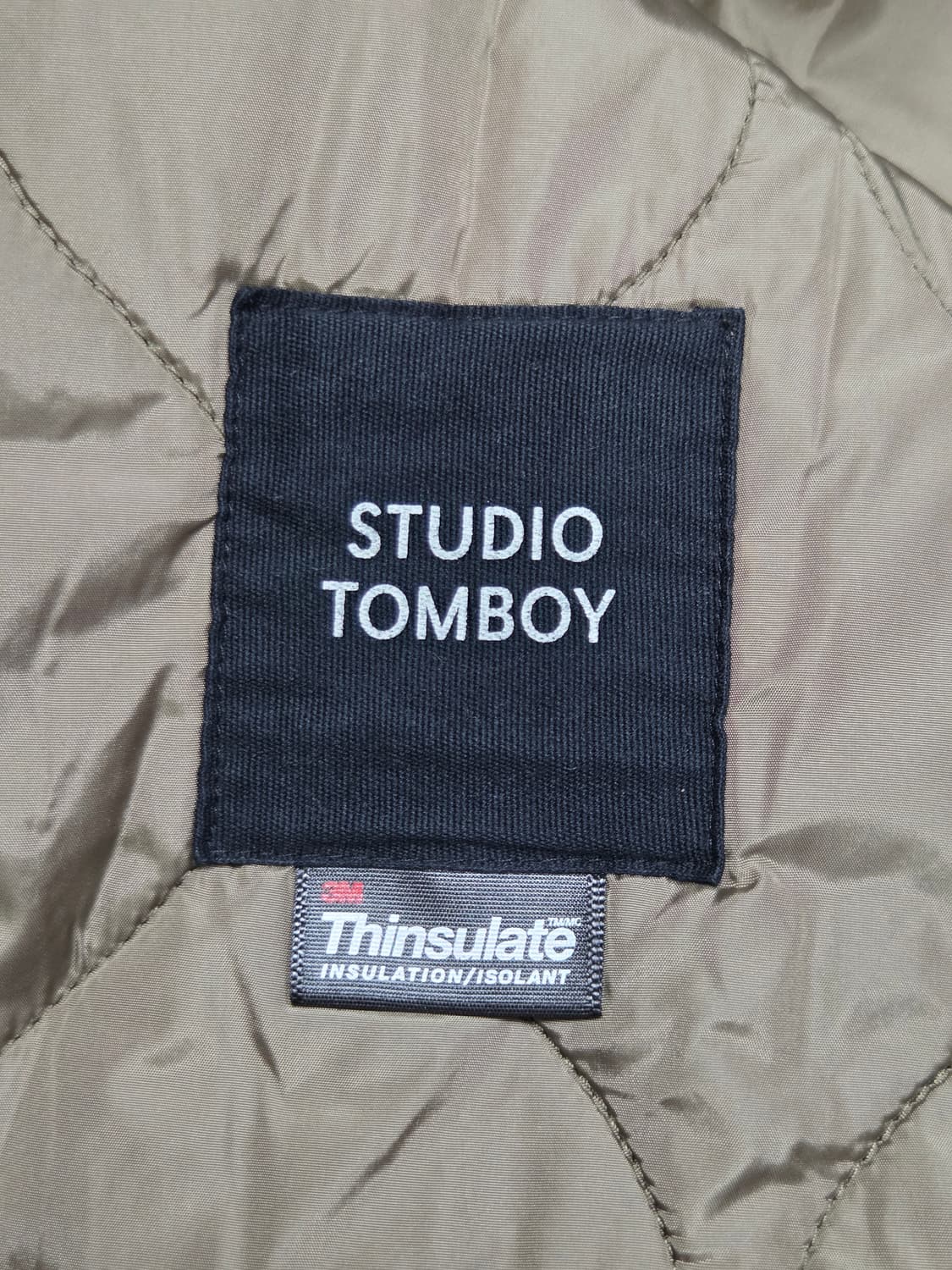 [스튜디오 톰보이] 3M 신슐레이트 퀼팅 롱 코트 | 00241 상품이미지3