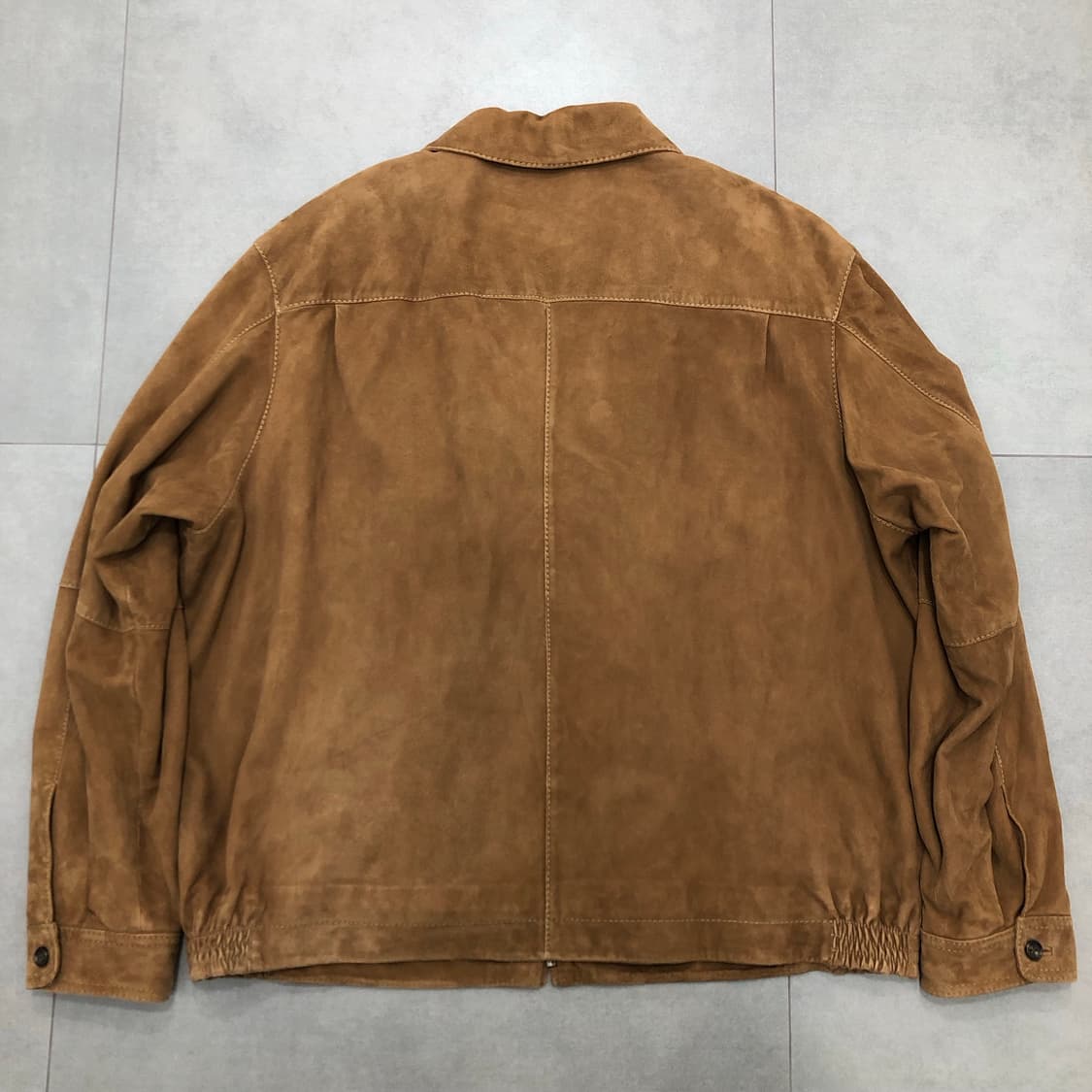 골든베어 스웨이드 가죽 레더 자켓 XXL 상품이미지6