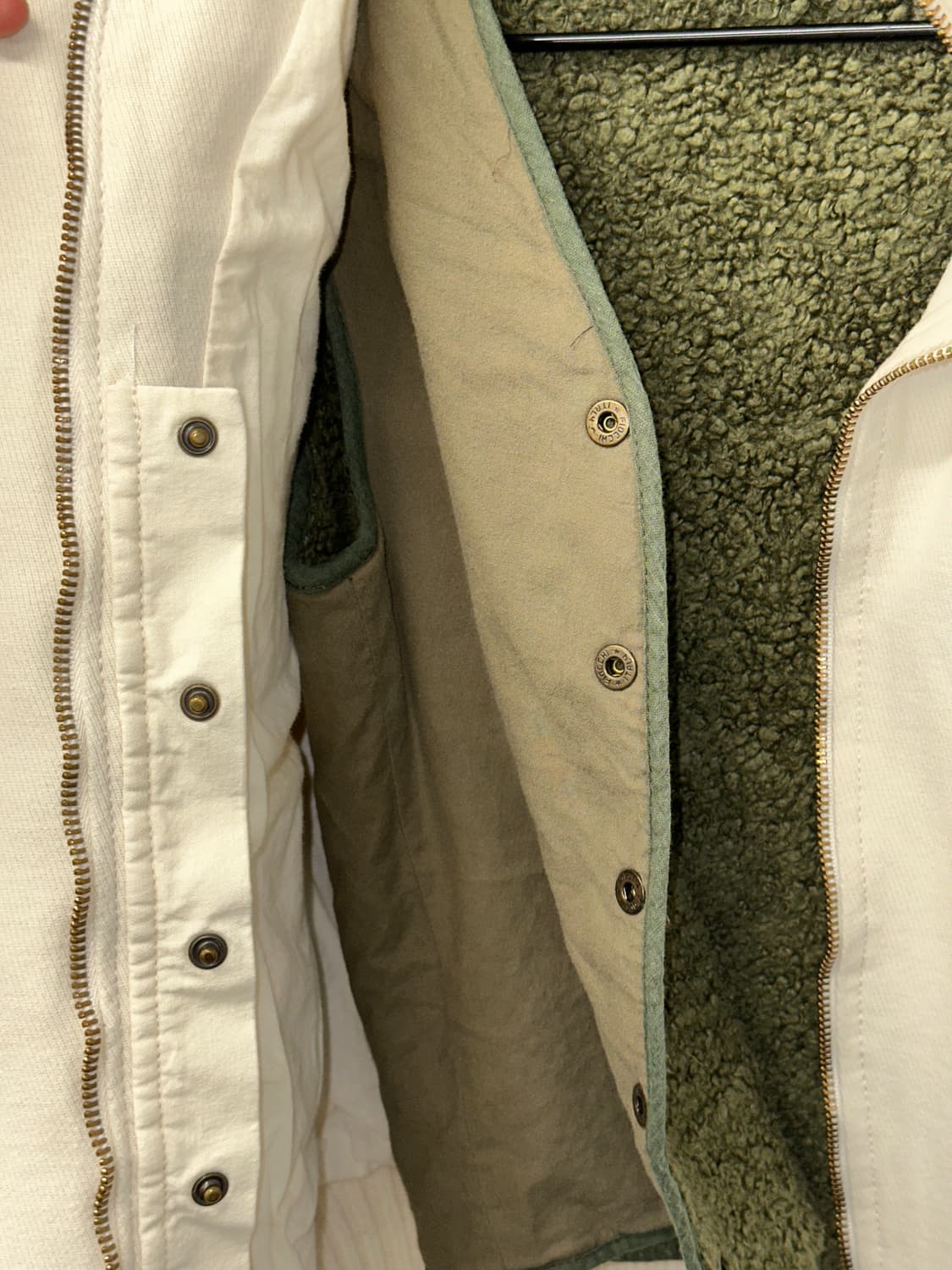 seebychloe 끌로에 y2k 포켓 야상 아이보리(안감탈부착) 상품이미지4