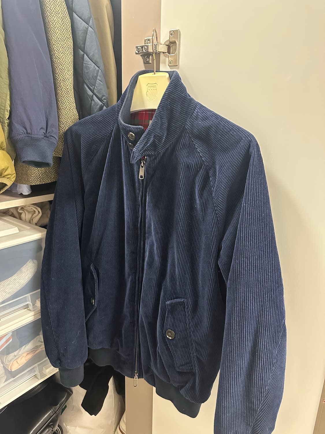 바라쿠타 G9 코듀로이 네이비 40 상품이미지2