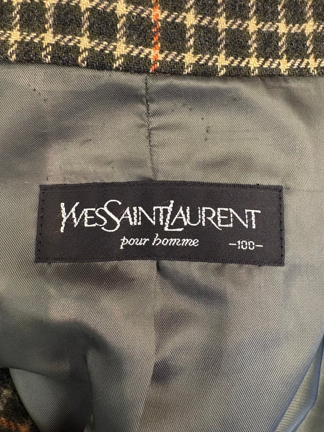 입생로랑 핸드메이드 모직 블루종 상품이미지10