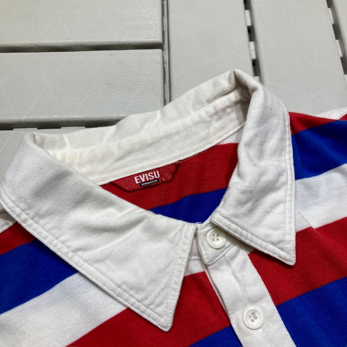 [L]에비수 스트라이프 긴팔 카라티 0312 상품이미지3