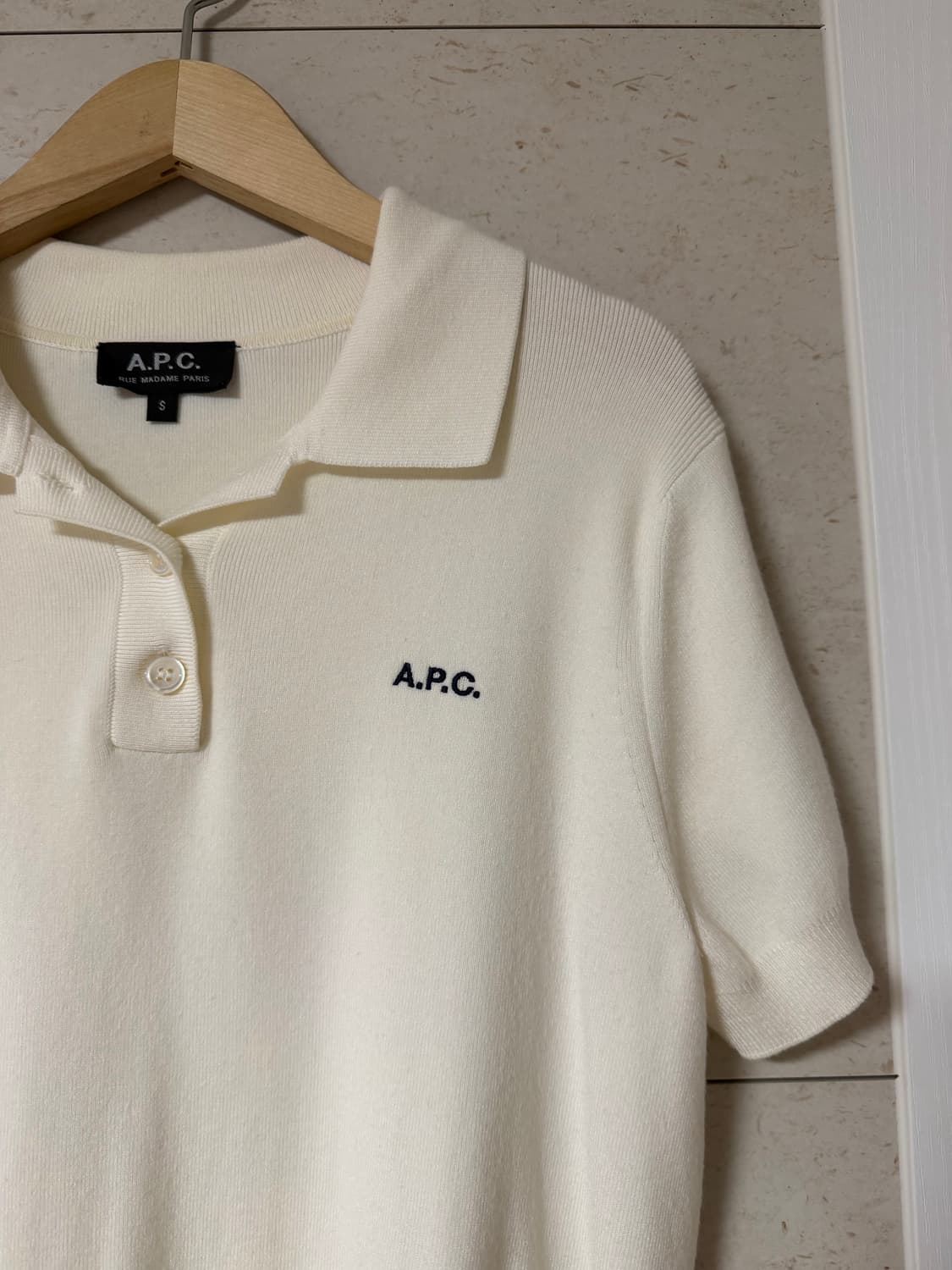 apc 아페쎄 반팔 니트 S 상품이미지3