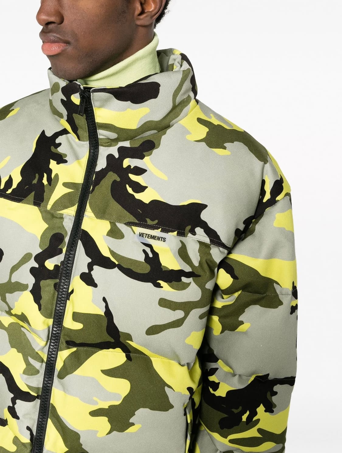 베트멍 카모플라주 프린트 패딩 자켓 상품이미지3