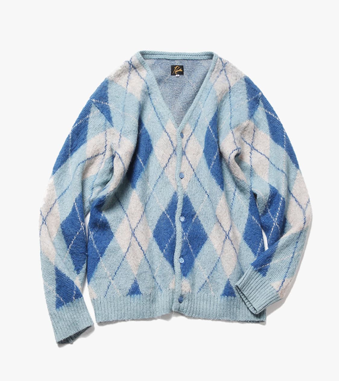 NEEDLES - ARGYLE MOHAIR CARDIGAN 상품이미지1