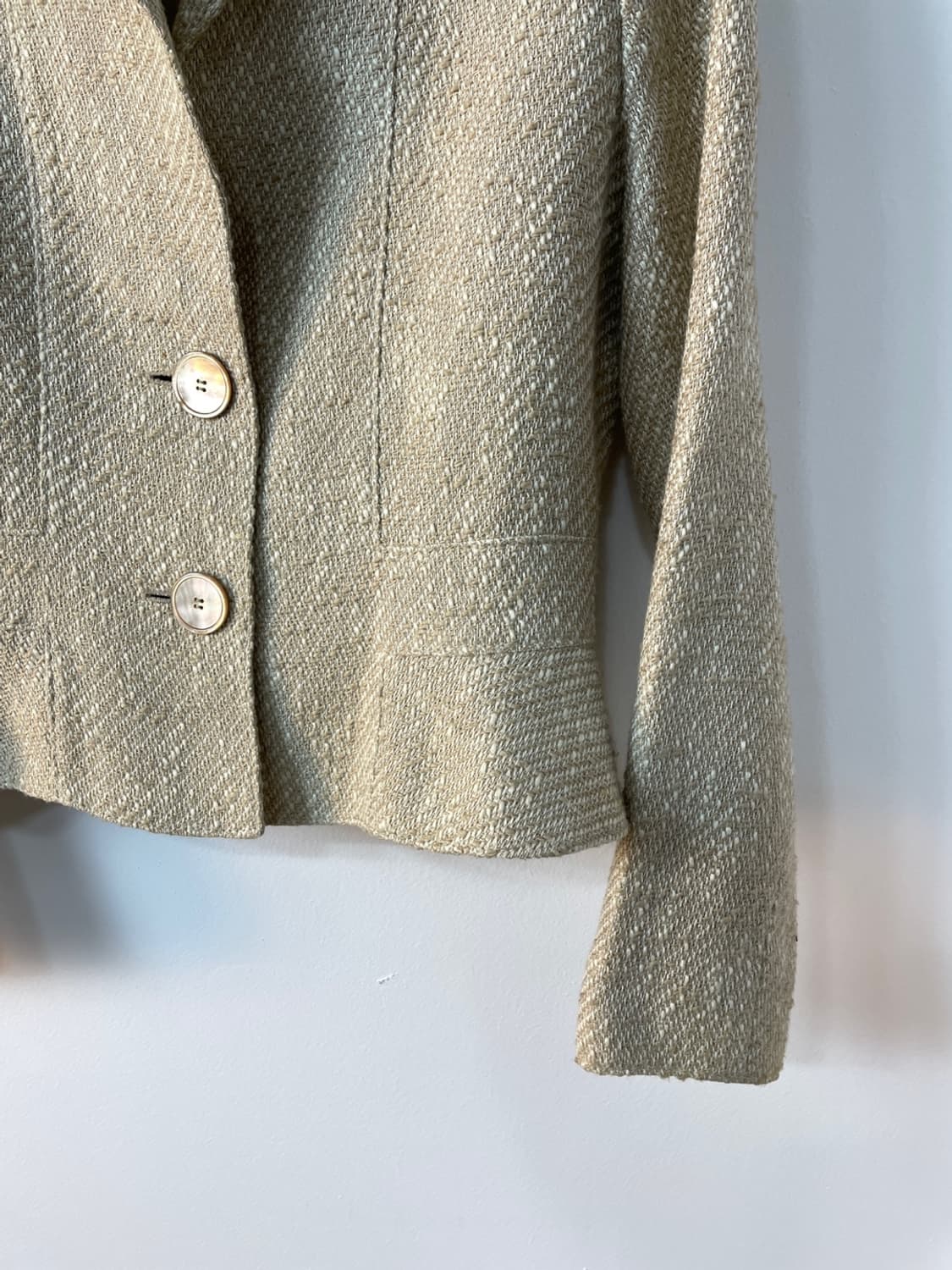 발렌티노 싱글 트위드 자켓 상품이미지4