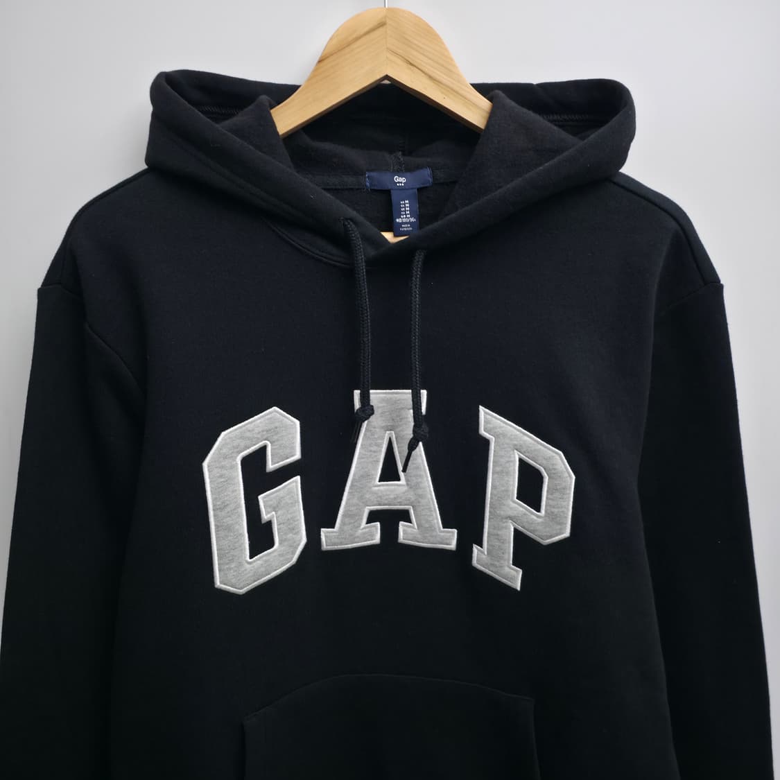 [M] GAP 갭 블랙 후드티 상품이미지2