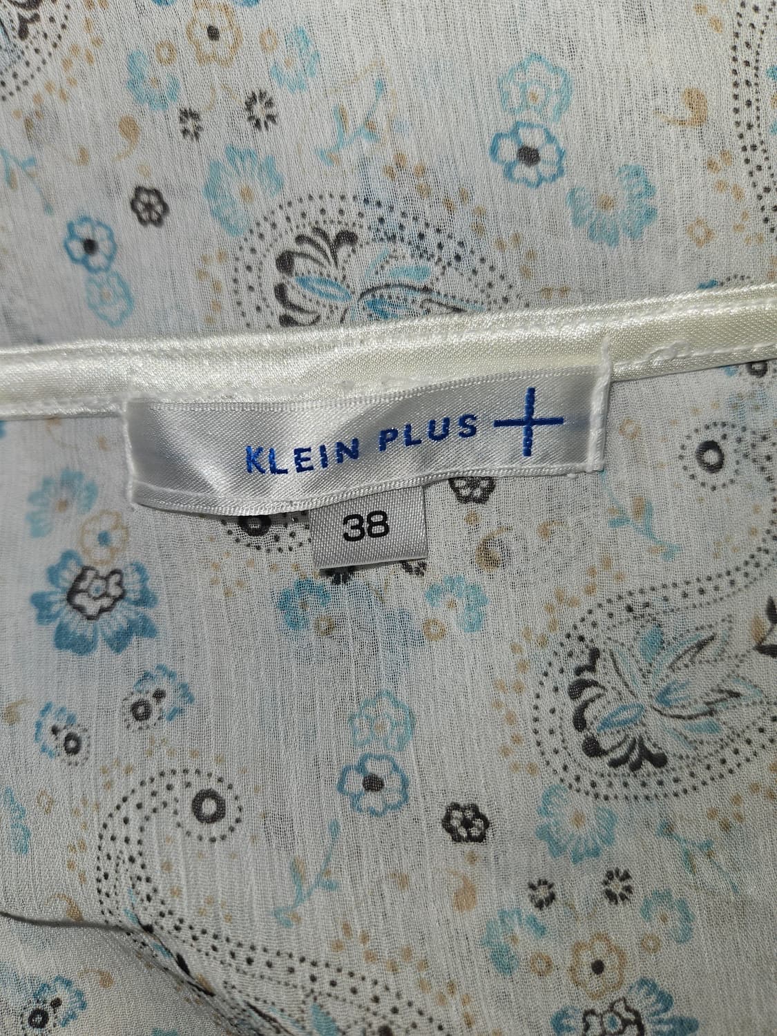 klein plus 화이트 플라워가든 레이스 블라우스 상품이미지4