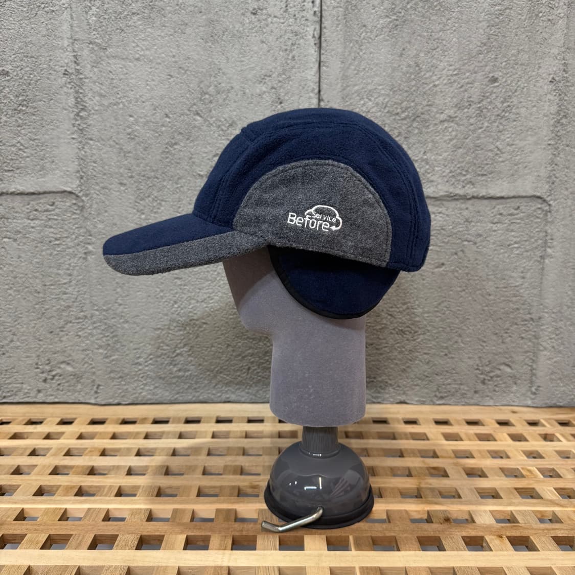 현대 자동차 이어플랩 플리스 캠프캡 상품이미지4