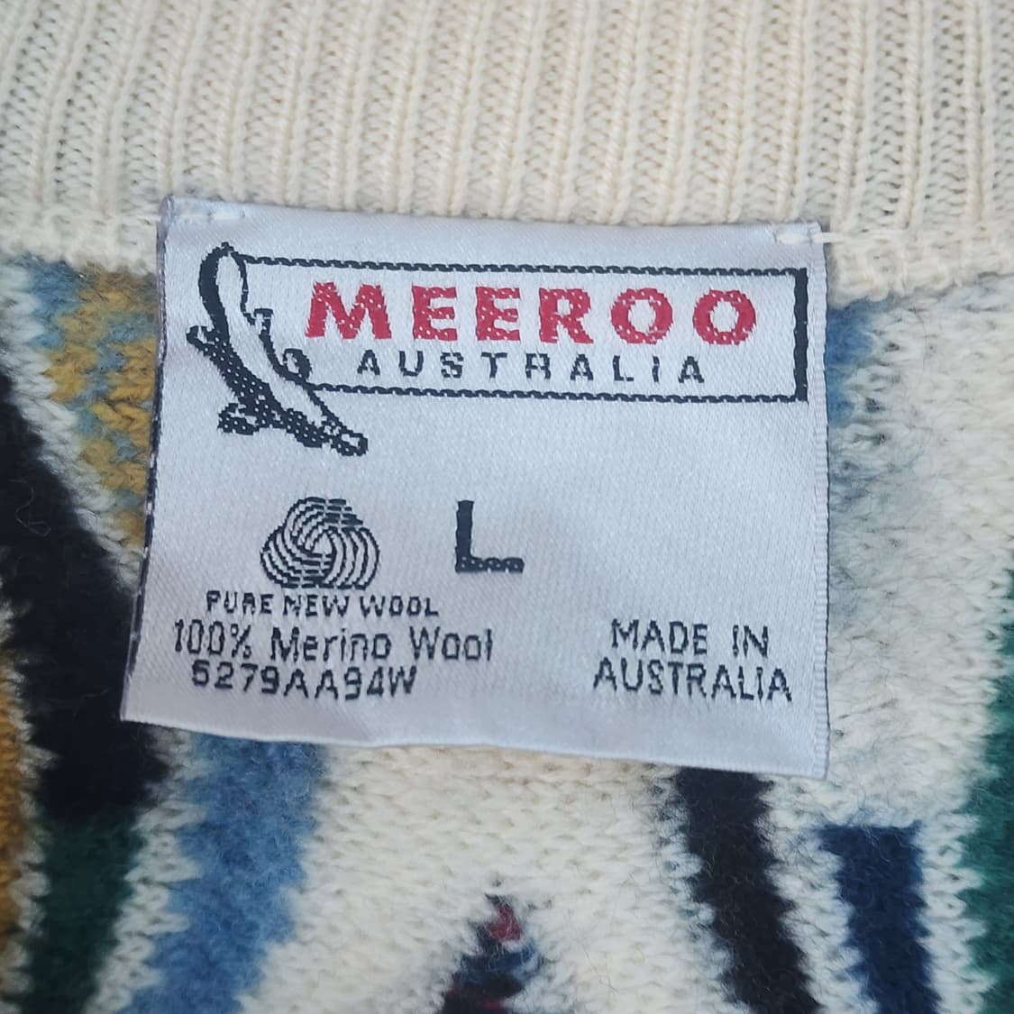 MEEROO 멀티컬러 니트 가디건 상품이미지3