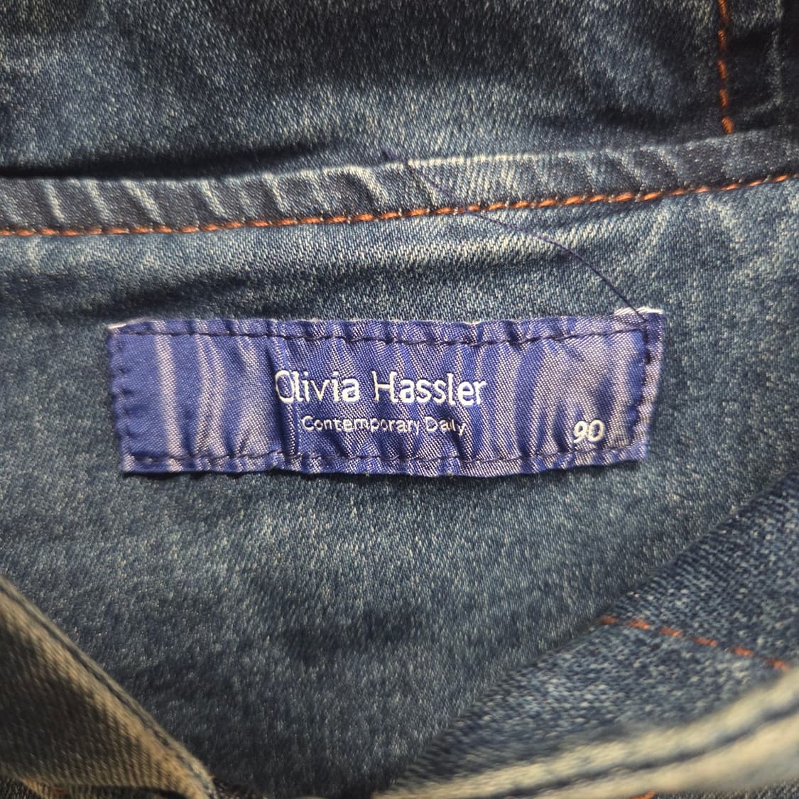 Olivia Hassler 후드 청자켓 90 상품이미지3