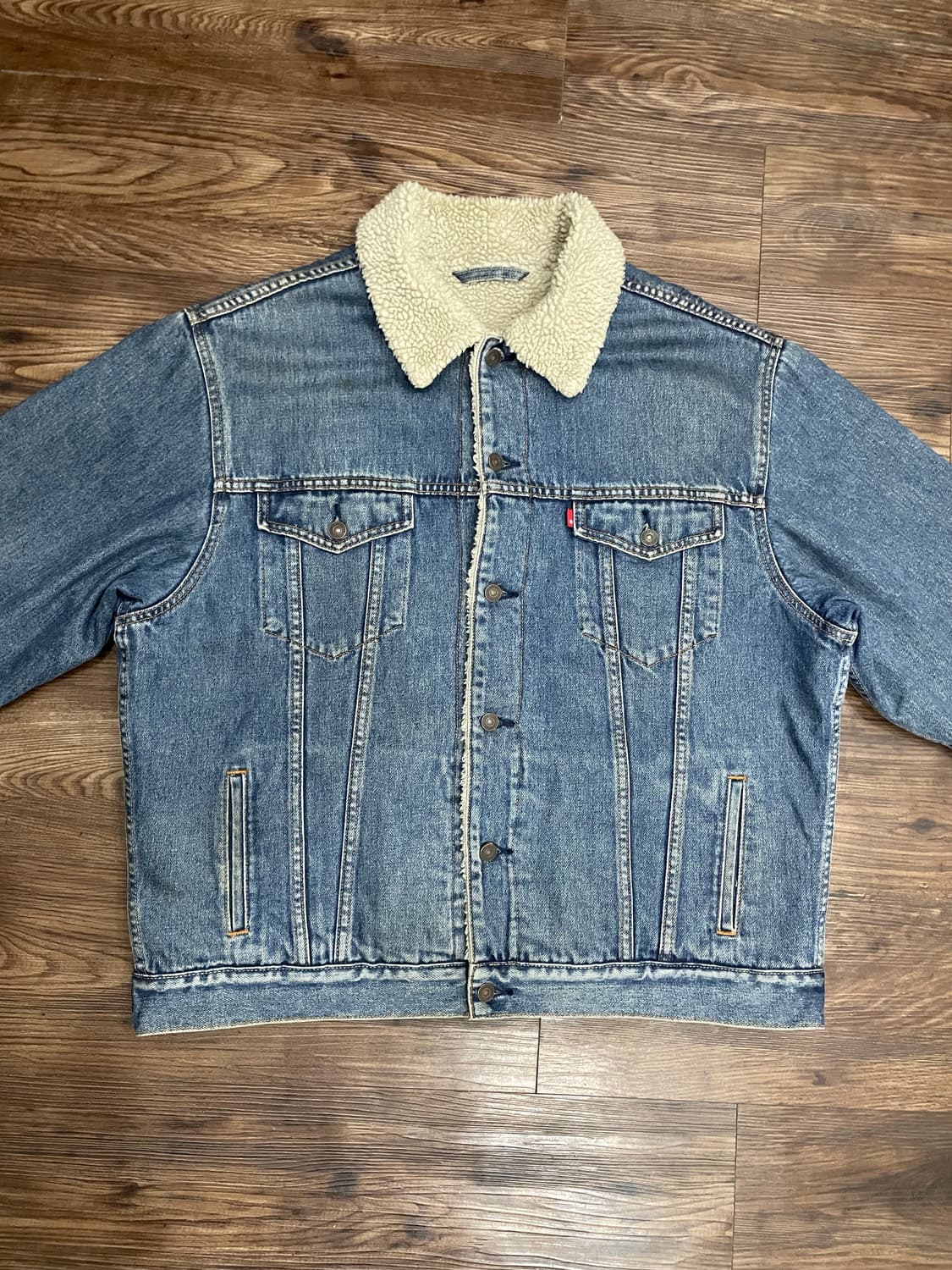 00s 리바이스 쉐르파 트러커 데님 자켓 상품이미지1
