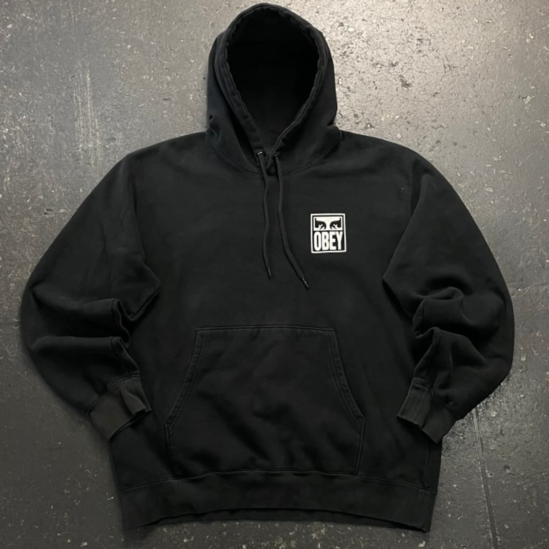 105 오베이 빅로고 후드티  상품이미지1