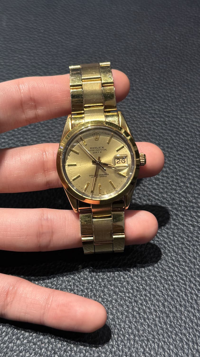 급처 롤렉스 오이스터 퍼페츄얼 34mm 15505 빈티지 시계 상품이미지3