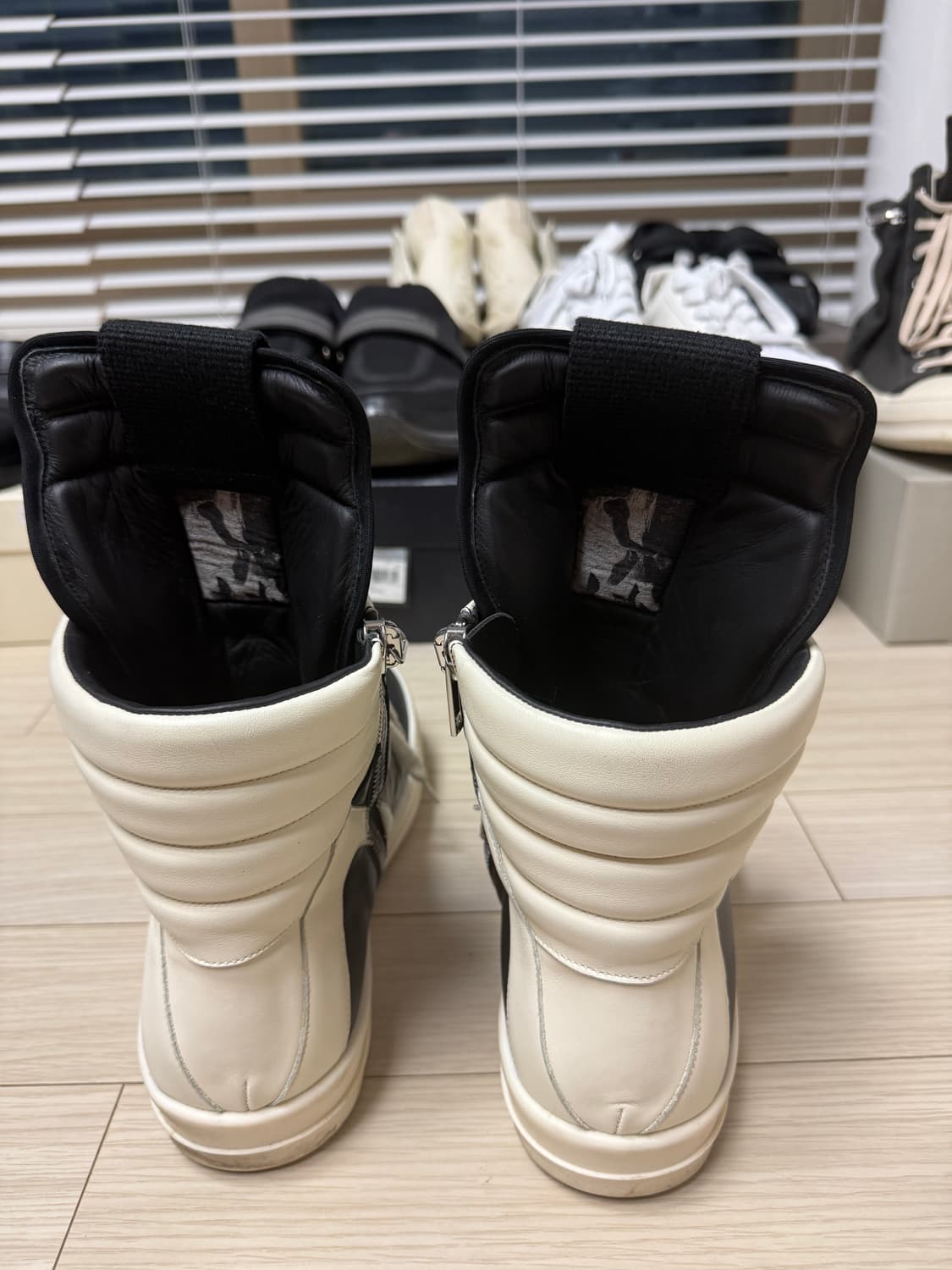 릭오웬스 지오바스켓 45사이즈 상태 최상급 상품이미지3