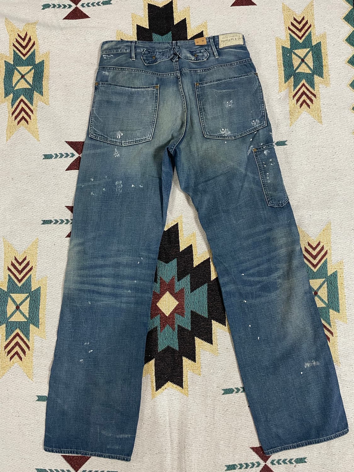 RRL 디스트레스드 카펜터 진 상품이미지2