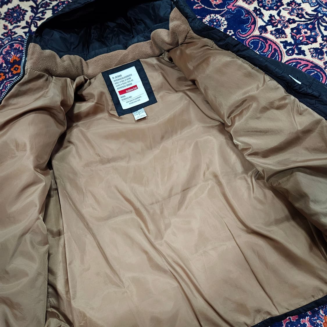 홀리스테 델리 덕다운 후드 숏 패딩 Free 상품이미지5