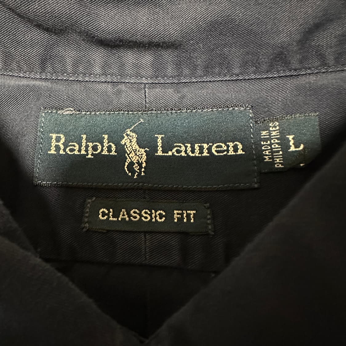 POLO RALPH LAUREN oxford shirt navy 상품이미지4