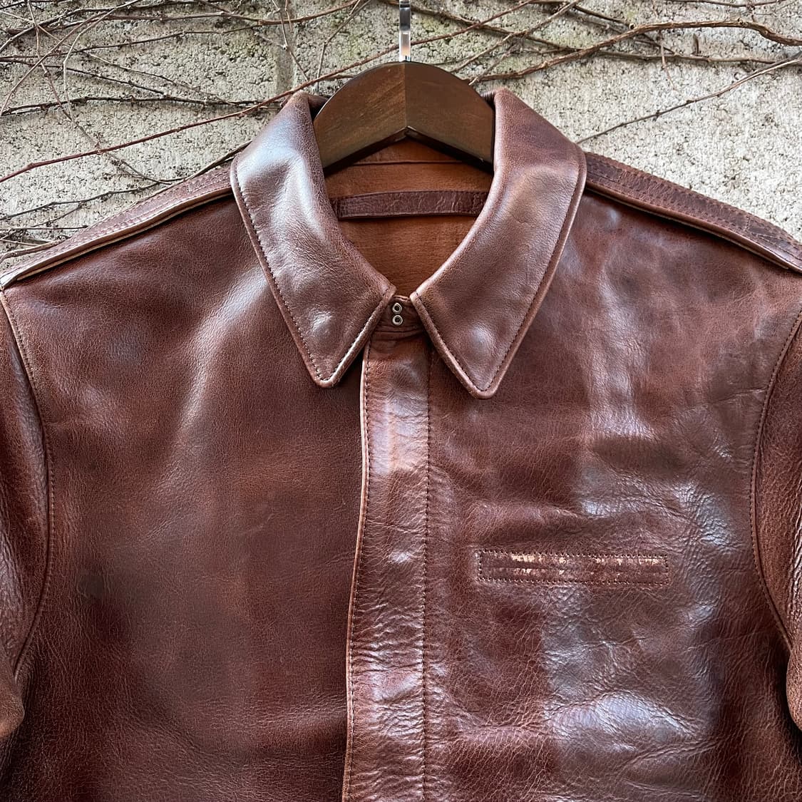 [95] 빈티지맛 말가죽 크롭핏 자겟 상품이미지2