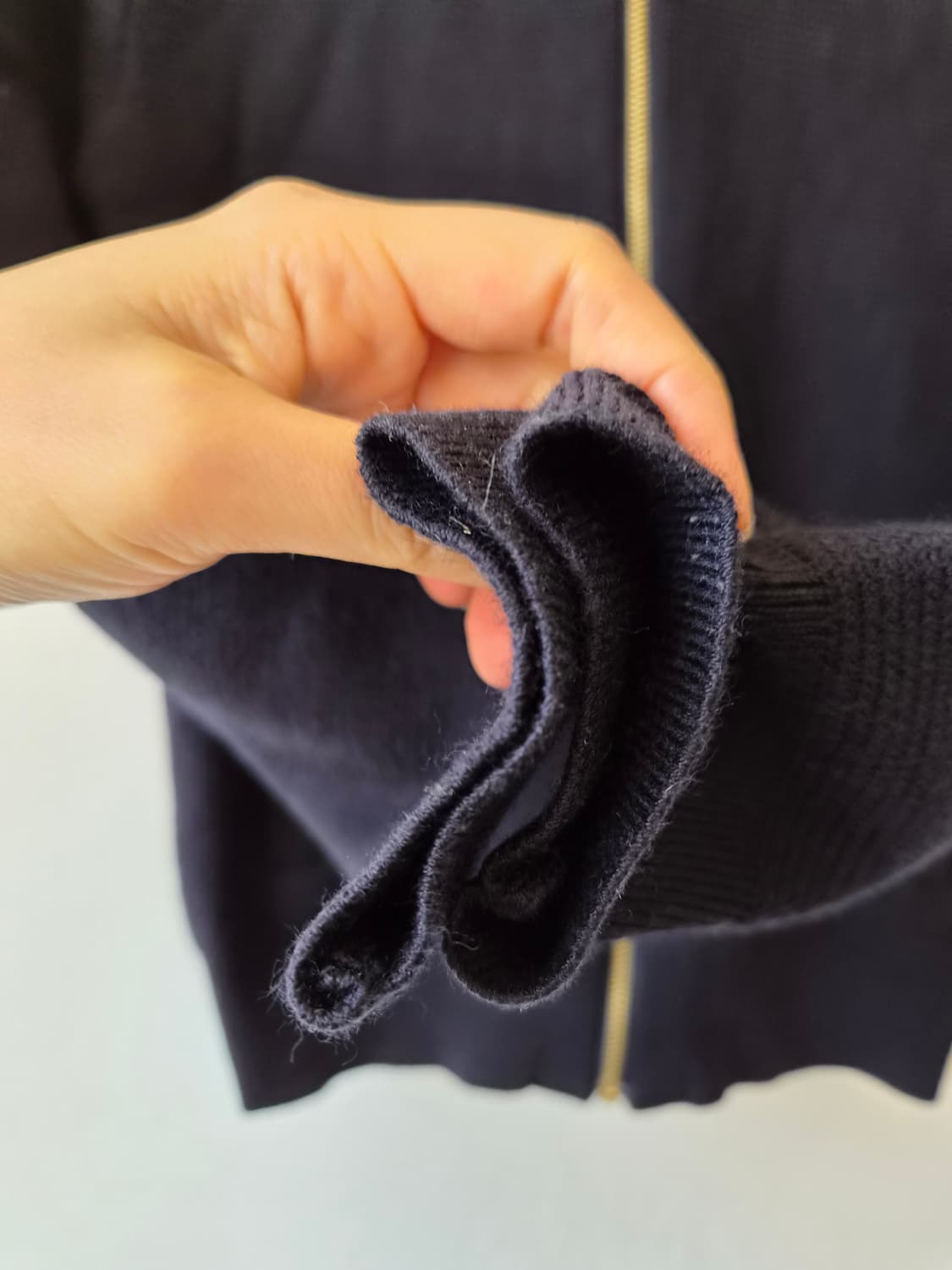 헤지스 여성 블루종니트가디건 55사이즈 상품이미지5