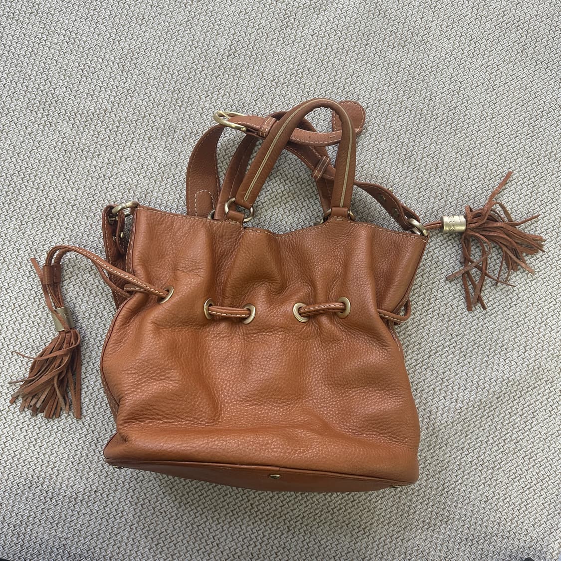 실측확인 란셀 복조리 태슬백 0407D 상품이미지5