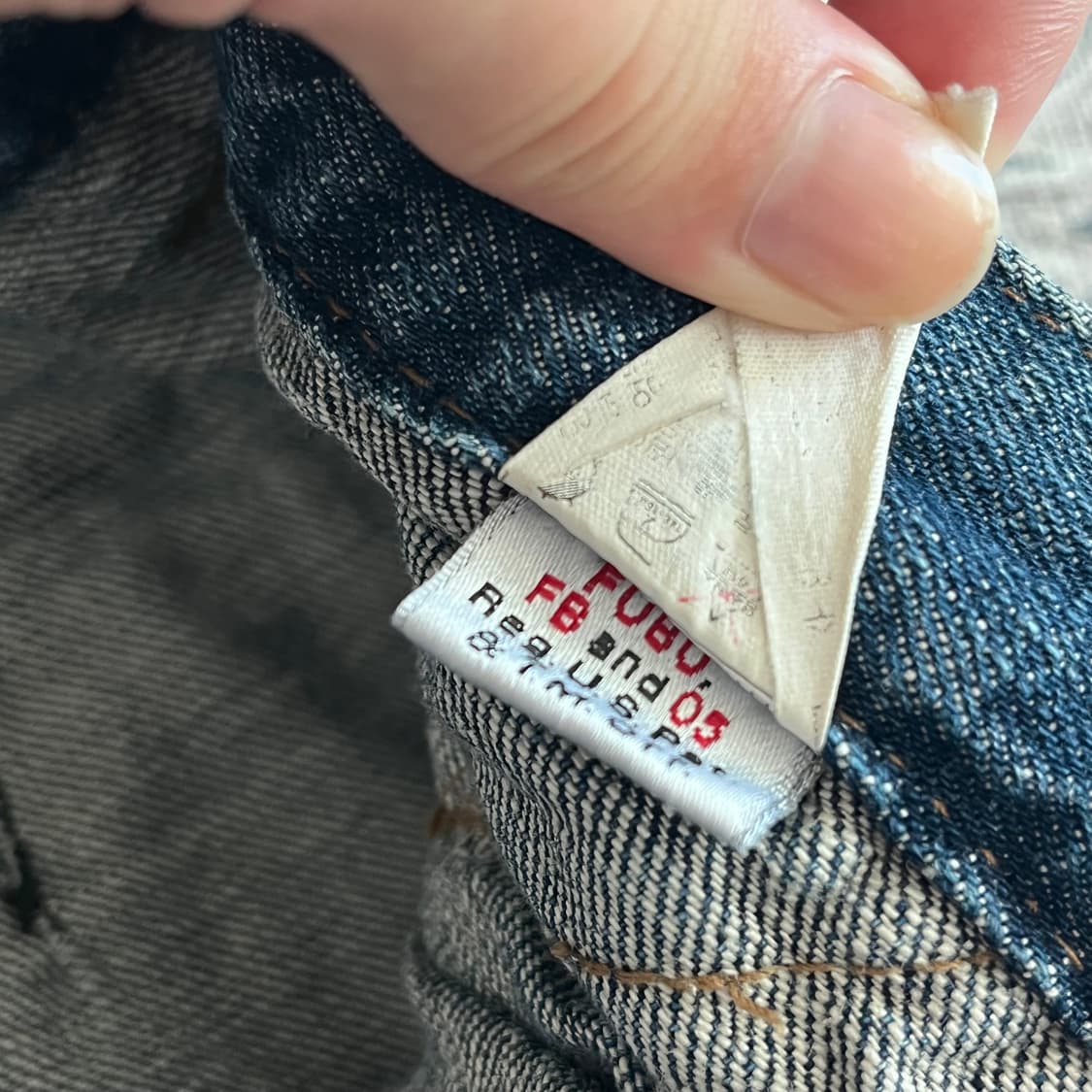 FUBU 후부 프린팅 힙합 데님팬츠 상품이미지3