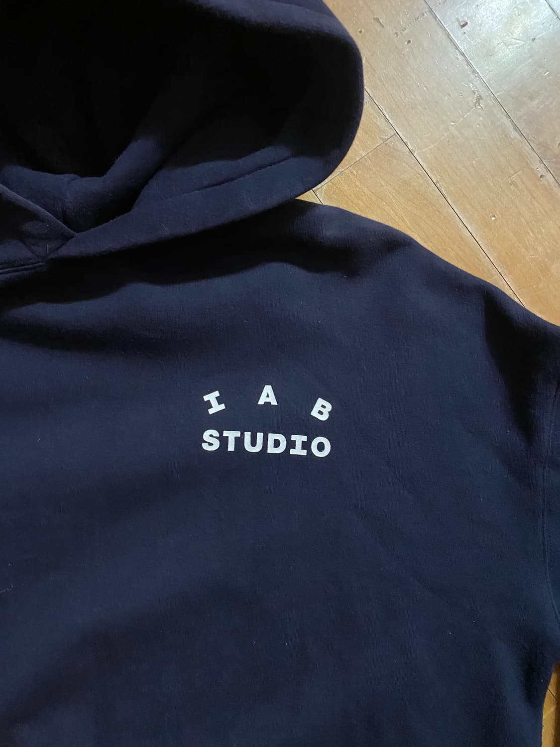 IAB 아이앱스튜디오 후드티 네이비 XL 상품이미지2