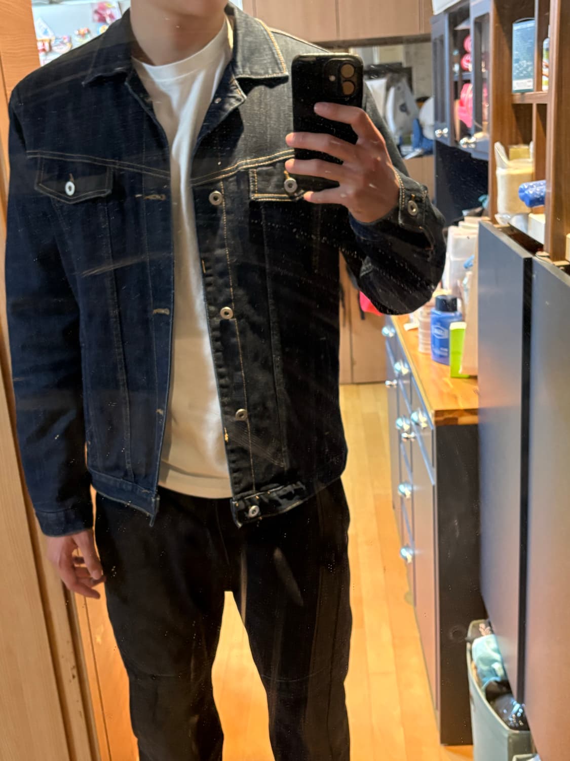 Vintage denim jacket 상품이미지4