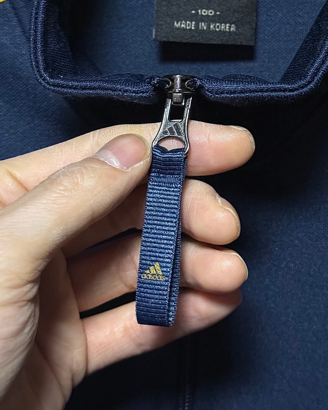 아디다스 클라이마라이트 져지 저지 트랙탑 올드스쿨 100 L 집업 삼선 상품이미지6