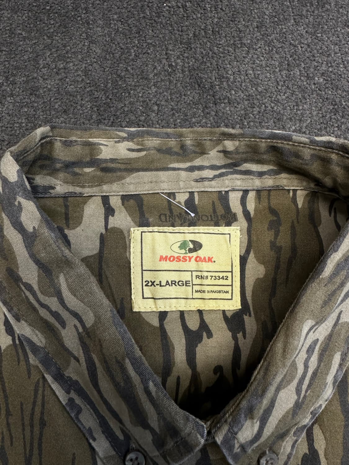 Mossy Oak Bottomland 카모 셔츠 2XL 상품이미지6