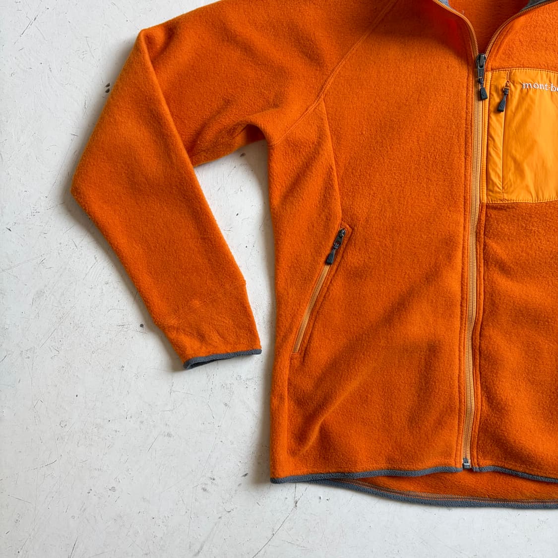 몽벨 Climaplus 빈티지 플리스 집업 자켓 M 상품이미지3