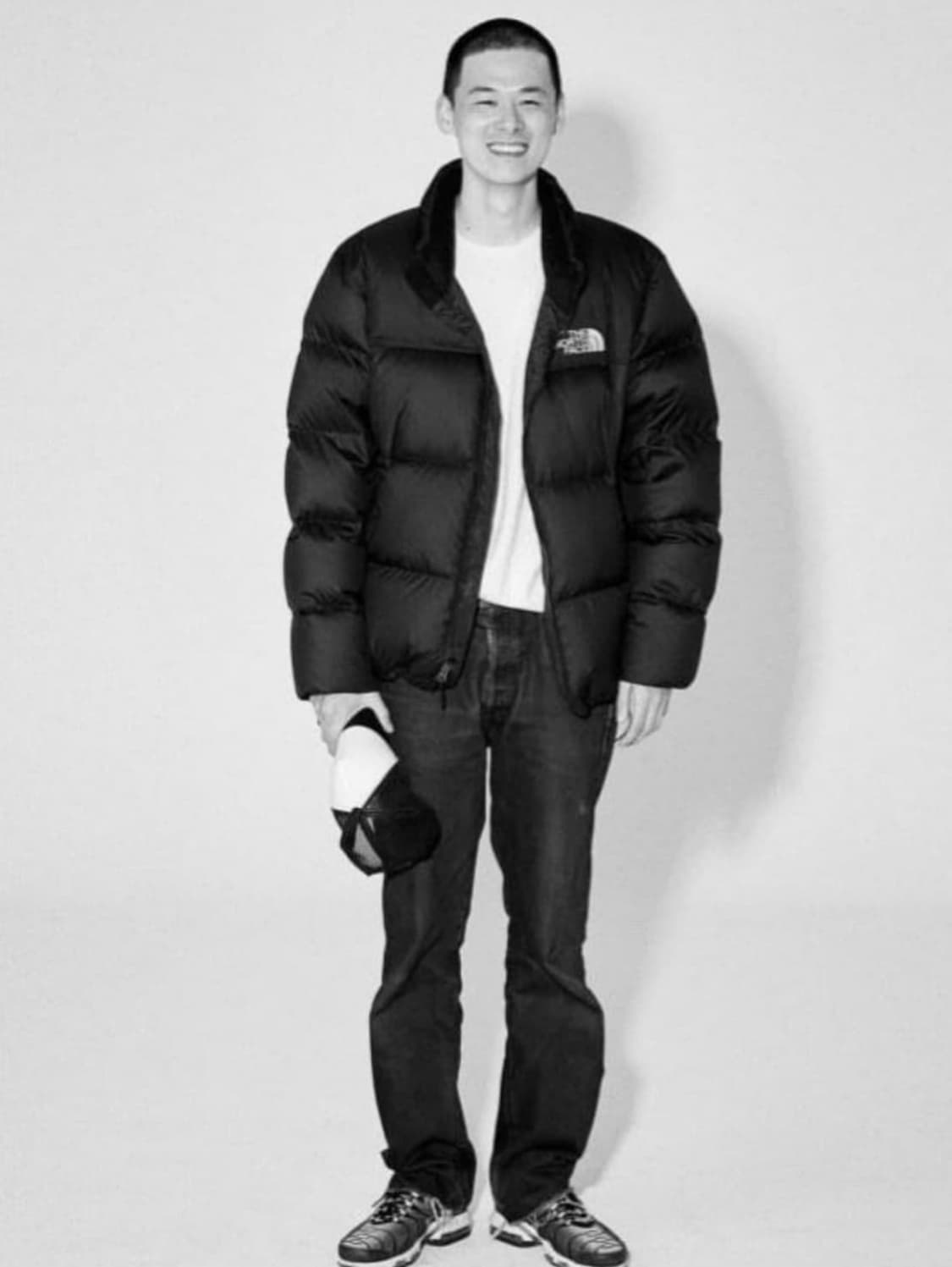 노스페이스 빈티지 구형 무광 눕시700 숏패딩 블랙 2XL 110 상품이미지5