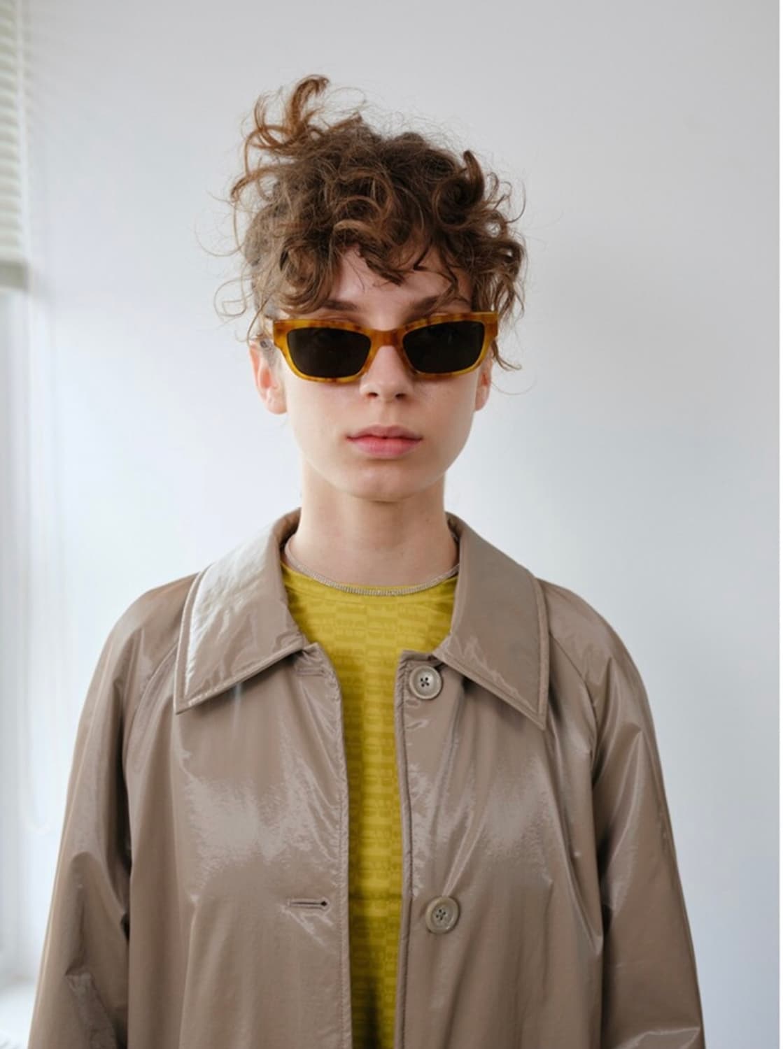 ENZO BLUES 엔조블루스 글로시 소프트 패딩 상품이미지3