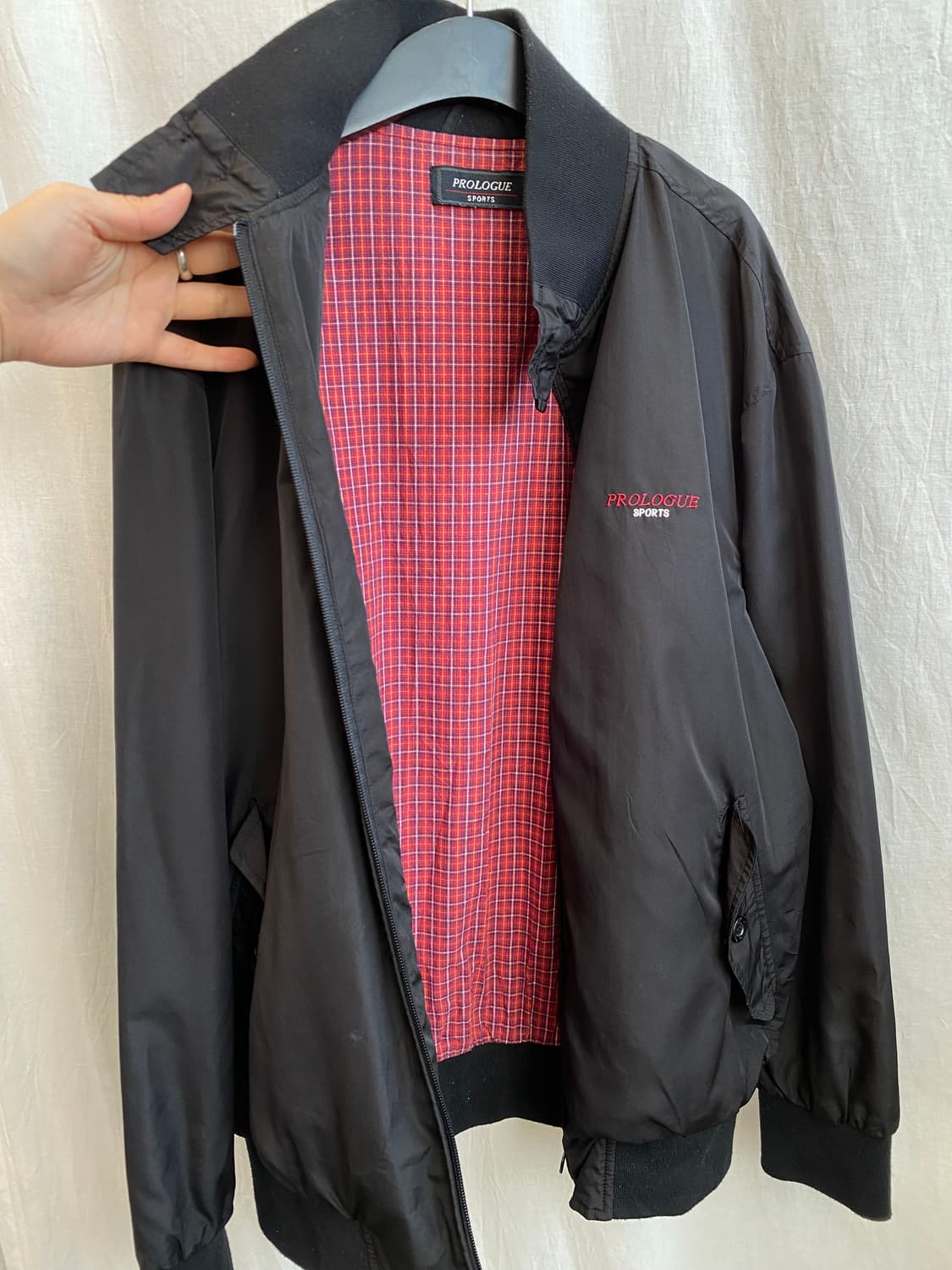 PROLOGUE 블랙 블루종(MEN L) 상품이미지6