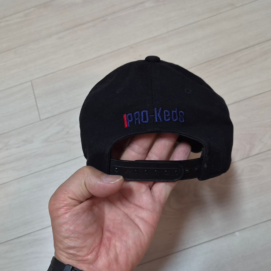 케즈(Keds)의 PRO-Keds 라이닝 볼캡. 
블랙 상품이미지3