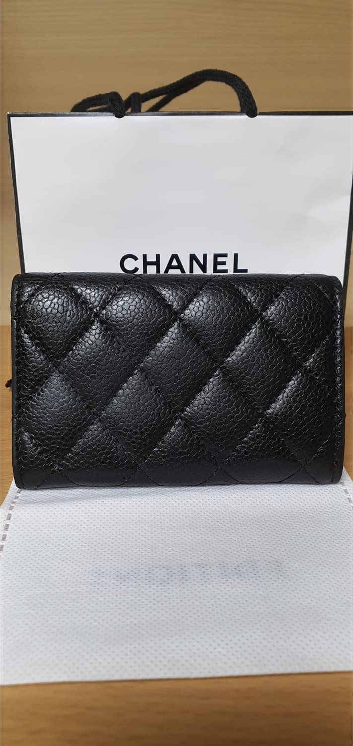 샤넬 캐비어 클똑 지갑/카드지갑 정품S급(감정O) 상품이미지3