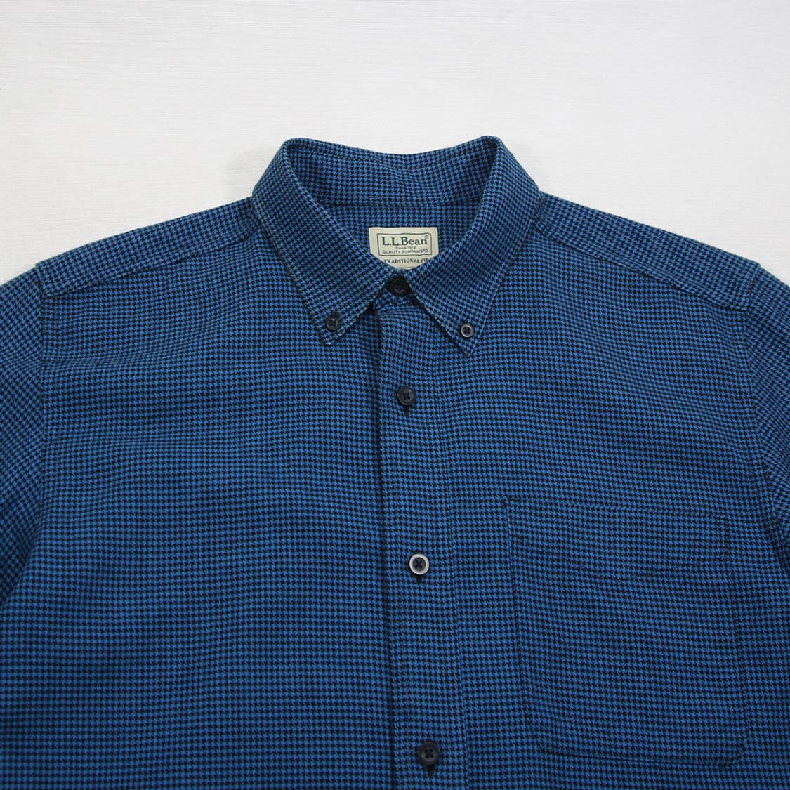 (착용컷) L.L.Bean 하운즈투스 체크 셔츠 (남성용 100) 상품이미지4