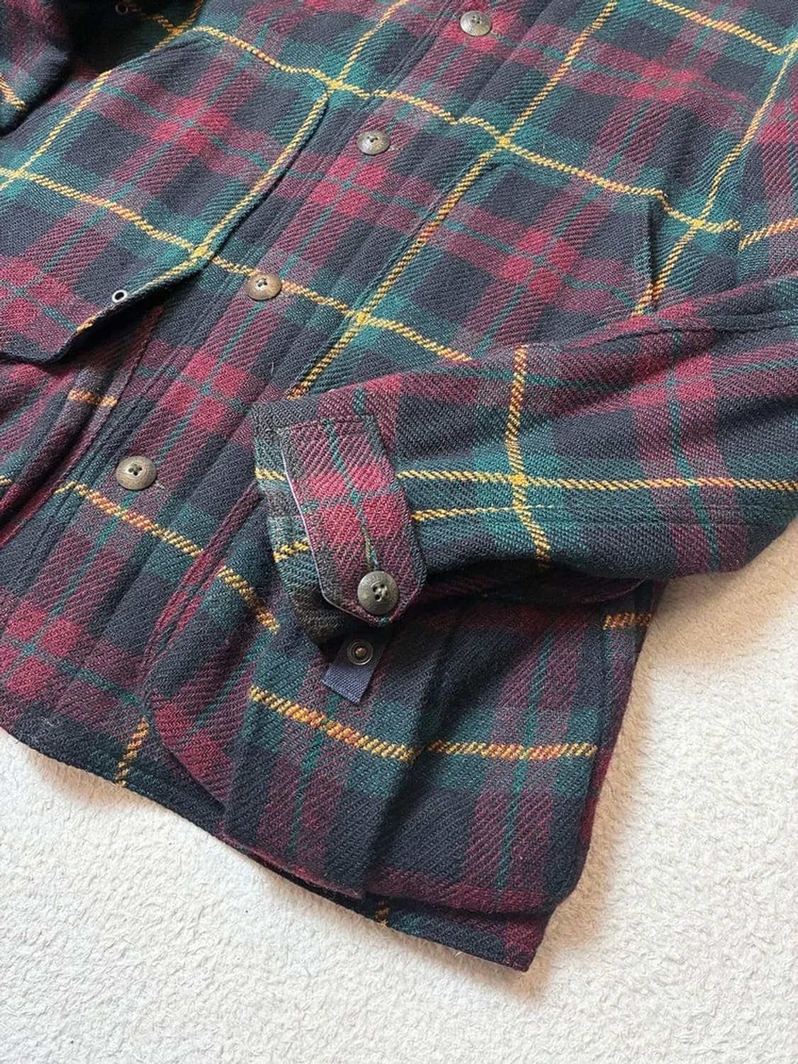 폴로 랄프로렌 플래드 뉴스보이 체크 울 알파카 자켓 PN6359 상품이미지5