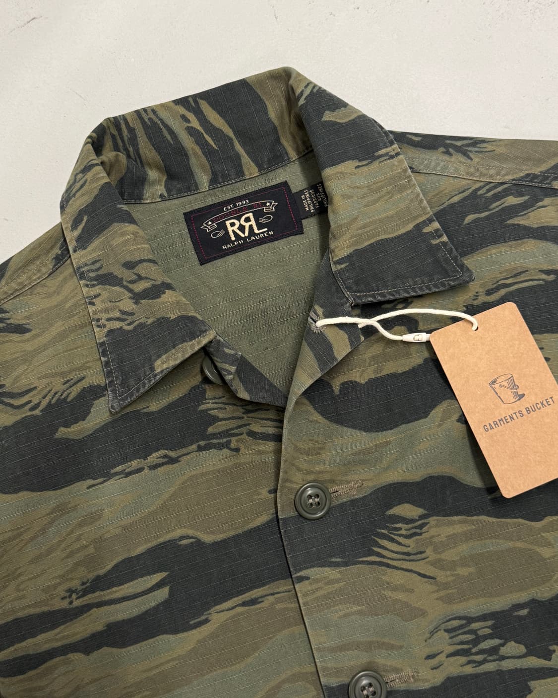 RRL 타이거카모 반팔 셔츠 상품이미지5