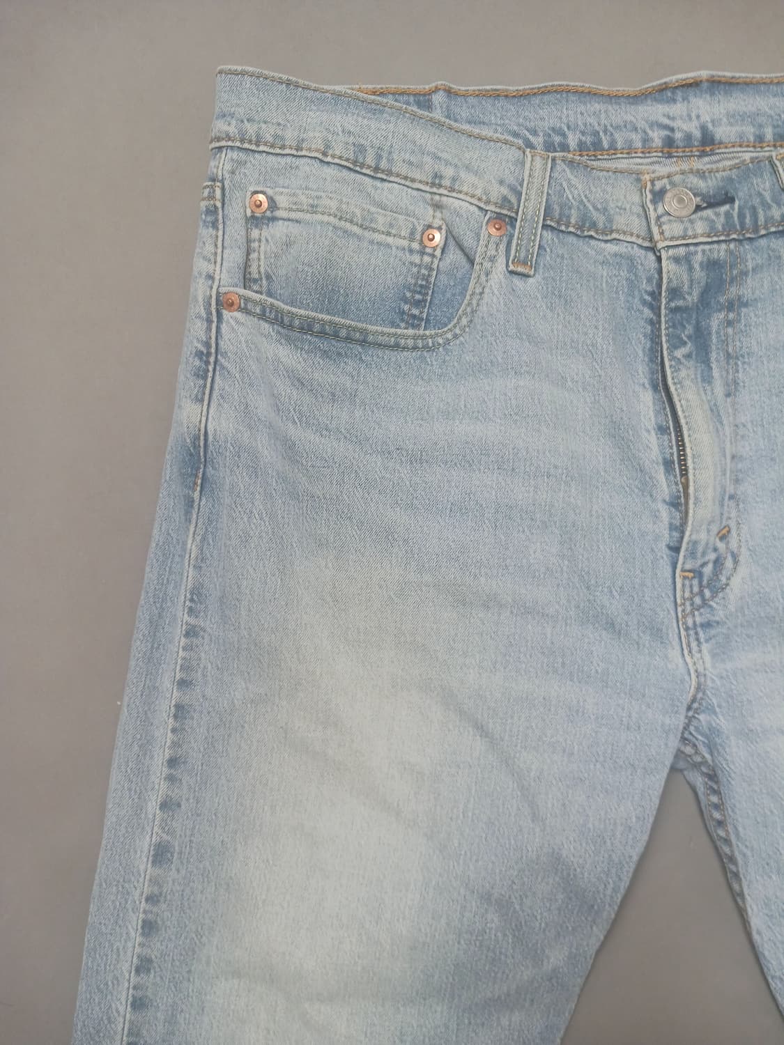 [36] 리바이스 502 연청 레귤러 테이퍼드진 청바지 상품이미지2