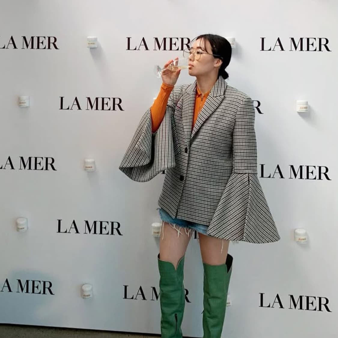 갈롱드블랑(GALON DE BLANC) 러플자켓 55-66 상품이미지1