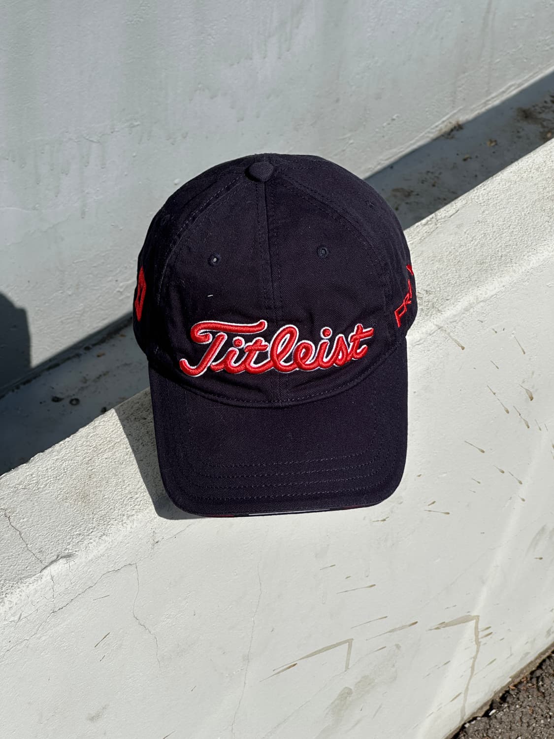 [M-L] 타이틀리스트 네이비 볼캡 모자 상품이미지1