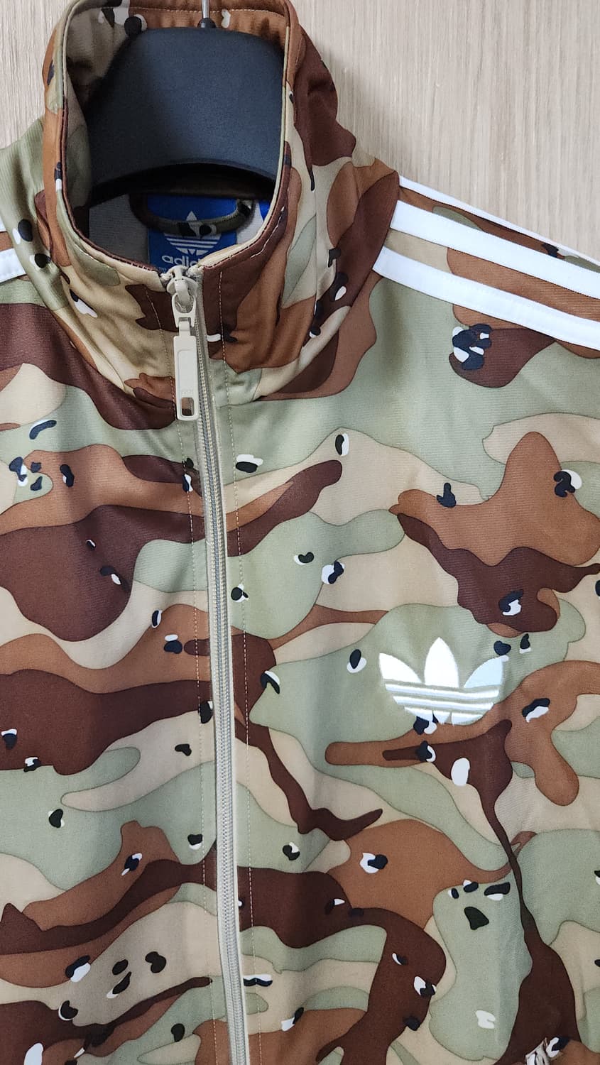 (착샷) 아디다스 파이어버드 져지 트랙탑 카모 밀리터리  상품이미지3