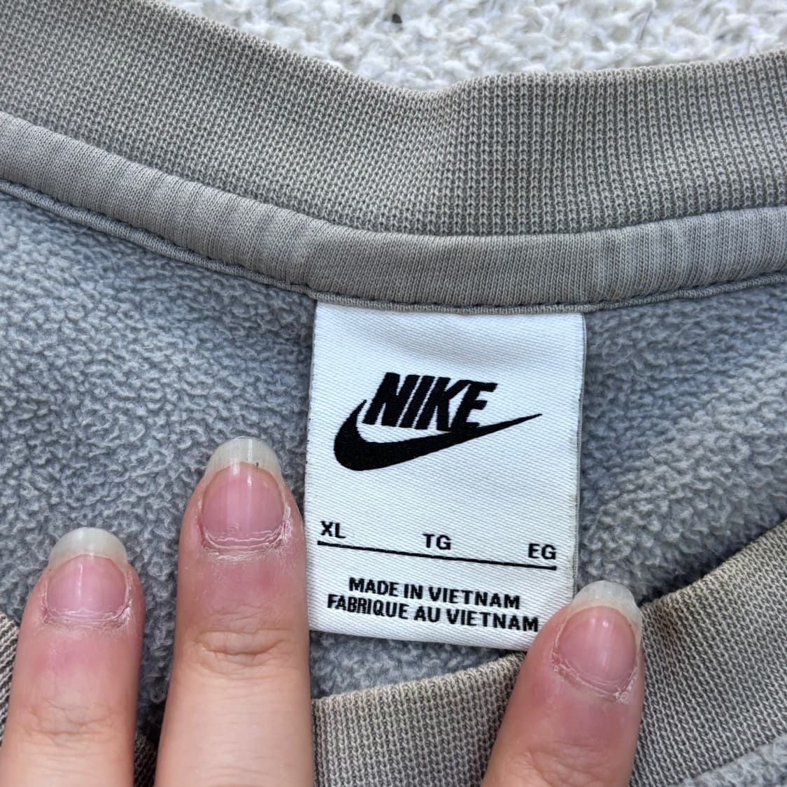 XL 나이키 클럽 플리스 맨투맨 티셔츠 0401E 상품이미지3