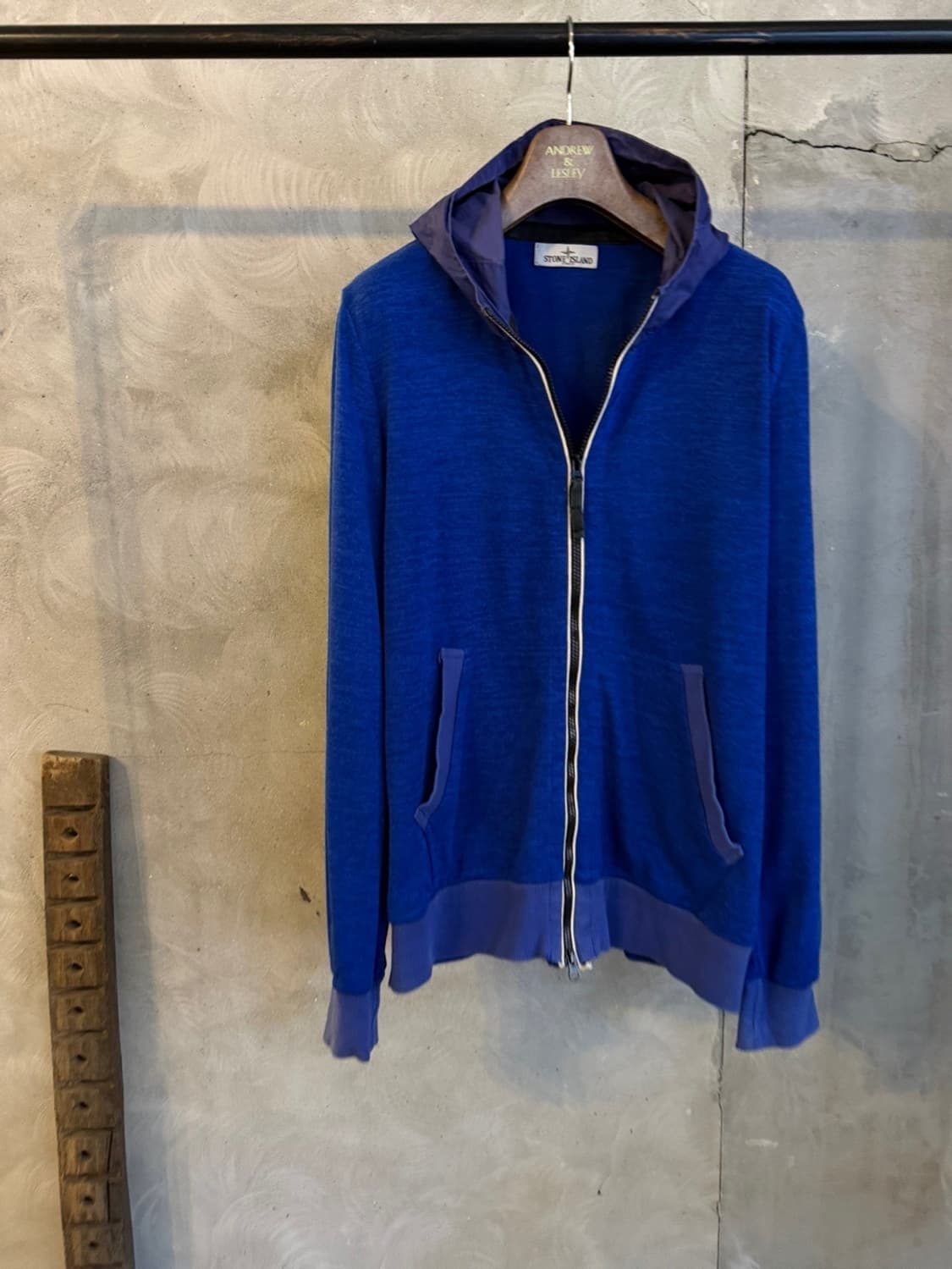 스톤 아일랜드 후드 짚업 100 상품이미지4