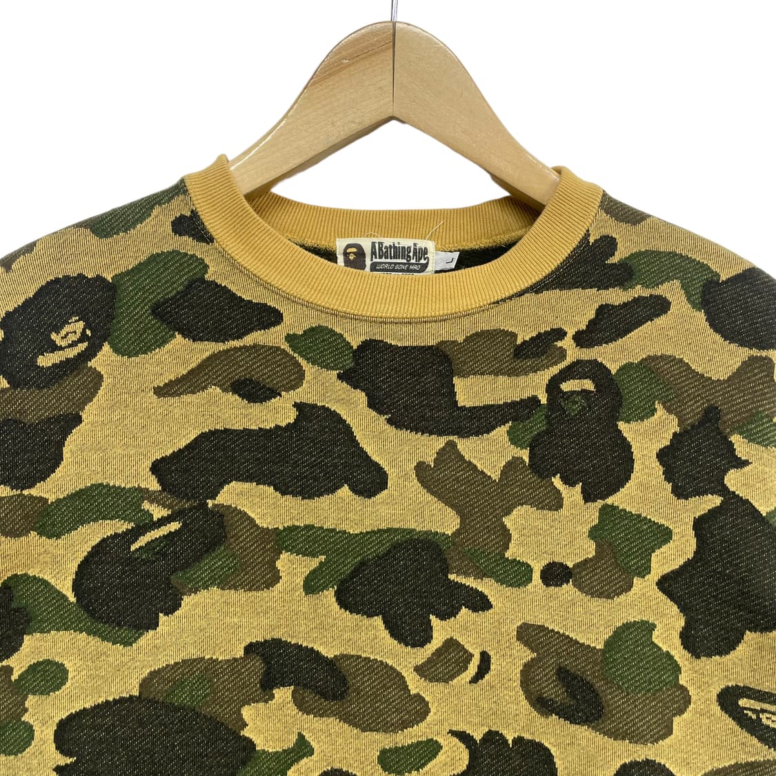 베이프 1st 황계 카모 맨투맨 상품이미지3