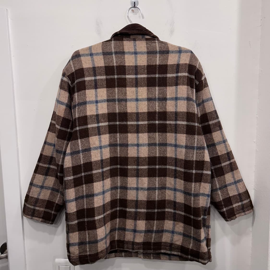 헌트 재팬빈티지 울 체크 퀼팅 하프자켓 상품이미지5