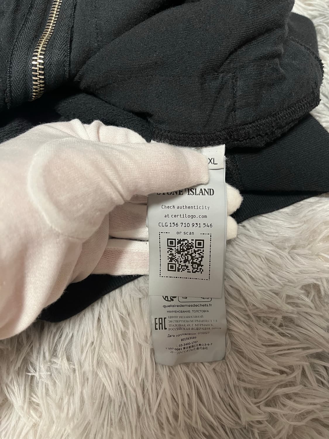 [24ss/XLsize] 스톤아일랜드 후드집업 상품이미지6