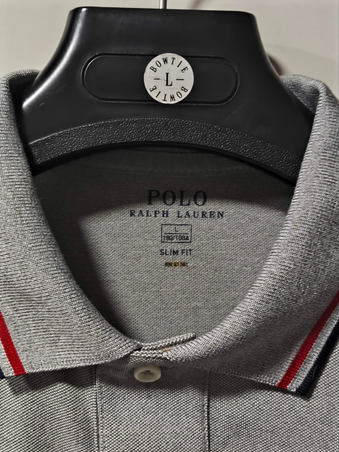 L 폴로랄프로렌 성조기 카라넥 티셔츠 상품이미지2