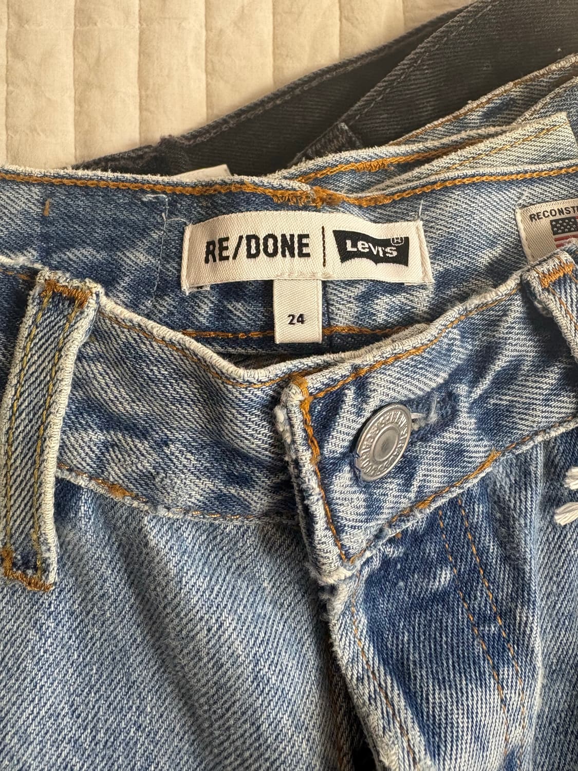 리던 리바이스 하이라이즈 앵클크롭 새상품  상품이미지2